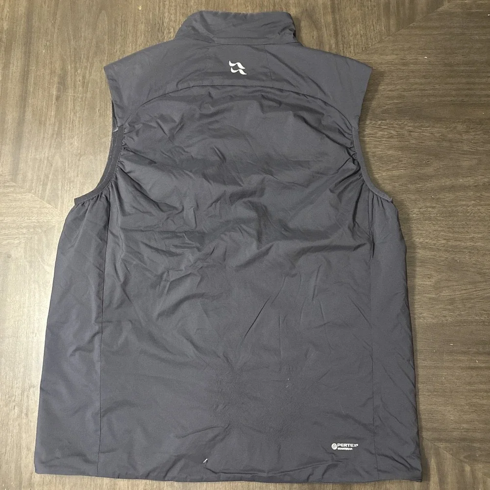 Rab Xenair Vest Insulated Firecracker BlackMen's Size Large Primaloft Pertex